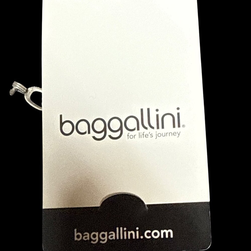 Baggallini Women's Big Zipper Crossbody Bag with RFID Wristlet Black New with Ta - Picture 7 of 8